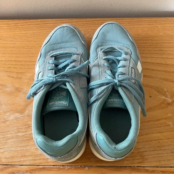 {Reebok} Classics Slate Aqua Harman Ripple Sneakers - Picture 5 of 6